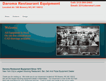 Tablet Screenshot of daromadirect.com